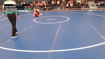 197 lbs Champ. Round 1 - Ben Tonnessen, Adams State vs Sage Harrison, Western Colorado University