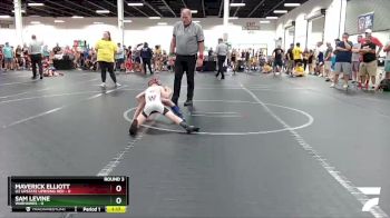 48 lbs Round 3 (8 Team) - Sam Levine, Warhawks vs Maverick Elliott, U2 Upstate Uprising Red