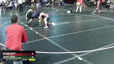 120 lbs Cons. Round 2 - Tucker Lewis, Red Cloud Youth vs Mason Perez, Iron Hawk Wrestling Academy