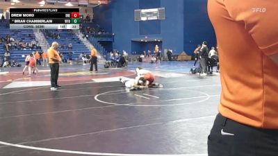 157 lbs Cons. Semi - Drew Moro, Brecksville vs Brian Chamberlain, Wyoming Seminary