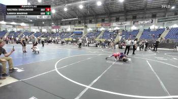 72 lbs Rr Rnd 3 - Kalynda Smallwood, South Central Punishers vs Laraya Maestas, Adams City WC