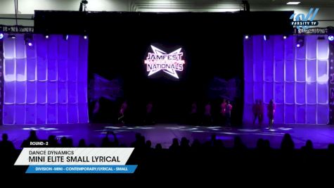 Dance Dynamics - Mini Elite Small Lyrical [2024 Mini - Contemporary/Lyrical - Small 2] 2024 JAMfest Dance Super Nationals