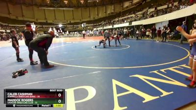 76 lbs Quarterfinal - Maddox Rogers, Cavalier Wrestling Club vs Caleb Cashman, Guerrilla Wrestling (GWA)