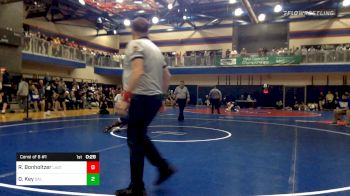 120 lbs Consi Of 8 #1 - Riley Bonholtzer, Lampeter Strasburg vs Damian Key, Dallastown