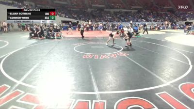 6A Boys 120 lbs Cons. Round 5 - Elijah Borrayo, Lincoln Boys vs Connor Wren, Nelson Boys