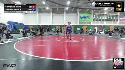 144 kg Semifinal - Marshall Hanke, Askren Wrestling Academy vs Michael Roesch, Maurer Coughlin Wrestling Club