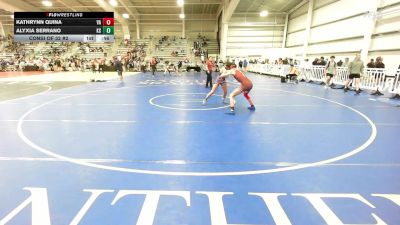 126 lbs Consi Of 32 #2 - Kathrynn Quina, VA vs Alyxia Serrano, KS