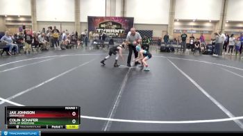 68 lbs Round 1 - Colin Schafer, Level Up Wrestling vs Jax Johnson, Grindhouse