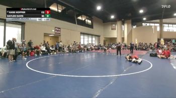 138 lbs Champ. Round 1 - Daylen Davis, Millington vs Kase Hopper, Venice Takedown Club