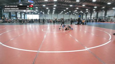 84 lbs Round 2 (10:45am Saturday) - Korbin Kiessling, PA USA vs Dylan Verceles, Rebellion