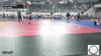 105 lbs Round Of 32 - Charley Novosad, Bixby JH Girls vs Kaili Prose, Jay Junior High