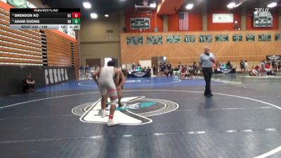 149 lbs Cons. Semi - Brendon Ko, Bakersfield College vs Adam Duong, Rio Hondo College