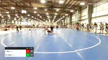 127 lbs Prelims - Ian Ray, 4M Strength vs Blaize Vogel, Ride Out Wrestling Club