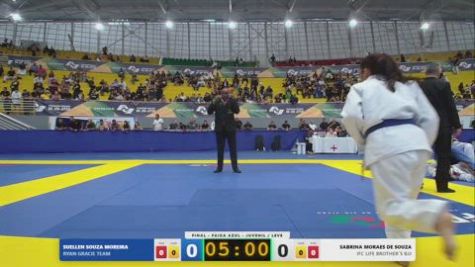 SABRINA MORAES DE SOUZA vs SUELLEN SOUZA MOREIRA 2026 FPJJ Circuito Paulista GI Etapa 3