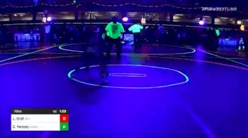 78 lbs Quarterfinal - Lane Graf, Black Hills Stampede vs Chance Yancey, Cowboy Mat Club