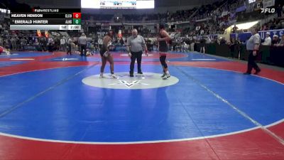 1-5A 165 Quarterfinal - Emerald Hunter, Alexandria HS vs Heaven Henson, Cleburne County