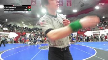 110 lbs Quarterfinal - Akayla Kurtz, Evansville Central vs Kaydie Epley, Mooresville