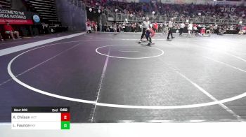 65 lbs Round Of 32 - Braedyn Burgeson, Mexico Youth Wrestling vs Bruce Thomas, Team Intensity