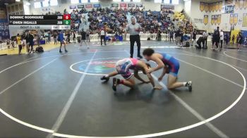 126 lbs Champ. Round 1 - Owen Ingalls, Well Trained vs Dominic Rodriguez, Explorer Wrestling Club