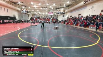 132 lbs Round 1 (4 Team) - Dalton Komperda, Chaparral vs Keller Mansfield, Ralston Valley
