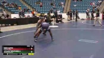 149 lbs Cons. Round 6 - Steven Weathers Ii, Missouri Baptist vs Nick Gates, Indiana Tech