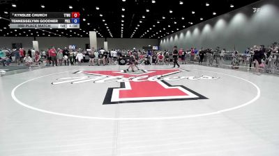 67-73 lbs 3rd Place Match - Kynslee Church, Team Tulsa Wrestling Club vs Tennesselynn Goodner, Prodigy Elite