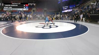 100 lbs Champ. Rd Of 32 - Onofre Gonzales, CO vs Bobby Lima, OK