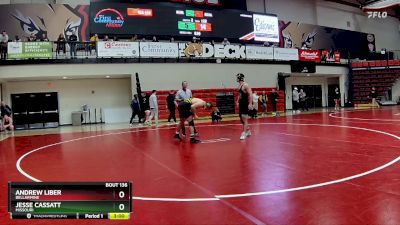 197 lbs Cons. Round 3 - Jesse Cassatt, Missouri vs Andrew Liber, Bellarmine