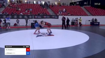 164 lbs Cons 8 #1 - Alison Evans, Betterman Elite Wrestling vs Jasmine Brown, Oregon