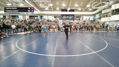 113 lbs Quarterfinal - Gavyn DeCol, Uintah Wrestling vs Thomas Gorst, Sanderson Wrestling Academy