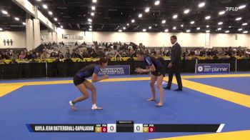 Kayla Jean Battershall-Sapalasan vs Kaiya Lyn Naughton 2025 World IBJJF Jiu-Jitsu No-Gi Championship