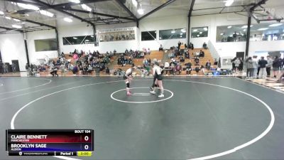 160 lbs Championship Bracket - Claire Bennett, Manchester vs Brooklyn Sage, Albion