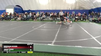 130 lbs Round 8 (10 Team) - Drew Moro, CP Elite vs Brennan Kicker, Medina