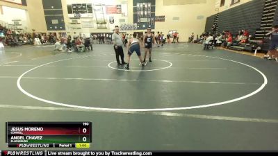 190 lbs Cons. Round 1 - Angel Chavez, Ellensburg vs Jesus Moreno, Connell