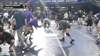 106 3A Quarterfinal - Sebastian Rodriguez, Harmony vs Jacob Hald, Flagler Palm Coast