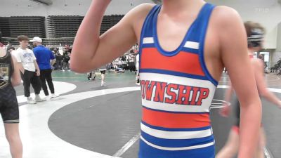 89 lbs Rr Rnd 7 - Vincent Scurti, Washington Twp - MSC vs Deagan Thurlow, Maine Hammahs - MSC