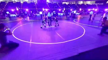 54 lbs Consolation - Cruz Caudillo, 307 Wrestling vs Audrina Summers, Touch Of Gold