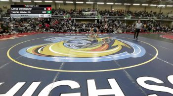132 lbs Final - Lance Bordeleau, Pinkerton Academy vs Yandel Morales, Andover