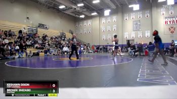 157 lbs Cons. Round 6 - Bronek Snizaski, Eastside vs Keshawn Dixon, Fort Campbell