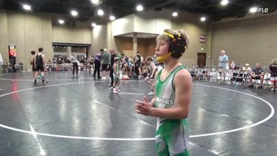 55 lbs Round 1 (6 Team) - Collin Gandee, North DeSoto Red WA vs Christian Toungette, Williamson County WC