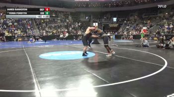 285 lbs Cons. Round 1 - James Bankston, UNC Pembroke vs Torin Forsyth, Central Mo.