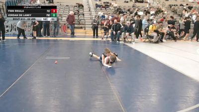 49 lbs Cons. Sub-quarters - Finn Rikala, Pleasant Grove/TUG vs Jordan De Laney, Peak Wrestling Club