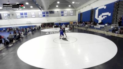 190 lbs Quarterfinal - Samin Ebrahim, OC Mayan WC vs Andres Alonso, Paramount