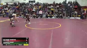 138 lbs Cons. Round 4 - Kadence Roop, Broken Arrow vs Dy`Vaire VanDyke, Walsh Jesuit