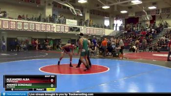 145 lbs Cons. Round 3 - Andres Gonzalez, Olympian vs Alejandro Alba, Montgomery