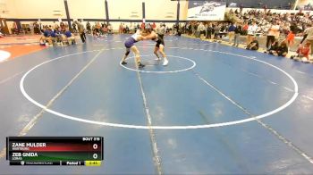 174 lbs Quarterfinal - Zane Mulder, Wartburg vs Zeb Gnida, Loras