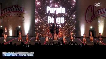 Rocket Elite - Purple Reign [2025 L2 Junior Day 1] 2025 Champion Cheer and Dance Grand Nationals