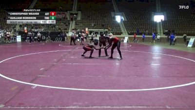 1A-4A 190 Quarterfinal - Christopher Weaver, Alabama School For The Blind vs Quilliam Robinson, T. R. Miller