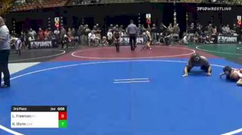 62 lbs 5th Place - Briggs Veurink, Platte vs Tanner Baxter, Institute Of Combat