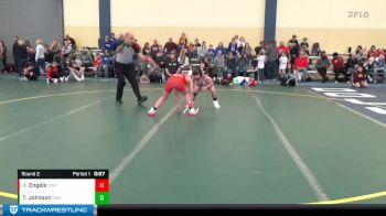 105 lbs Round 2 - Isaiah Engels, Summit Wrestling Academy vs Trevin Johnson, Summit Wrestling Academy